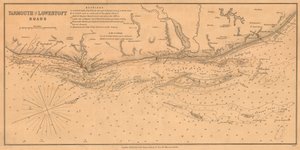 England East Coast: Yarmouth and Lowestoft Roads by James & Son Imray
