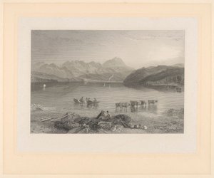 Ullswater, Cumberland by James T. Willmore