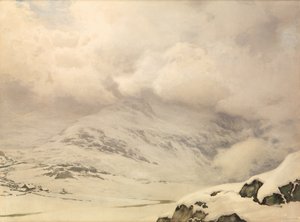 A World of Snow and Cloud by James Thomas Watts