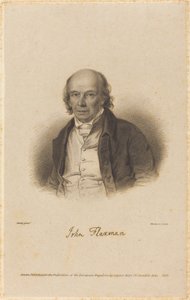 John Flaxman by James Thomson after William Derby