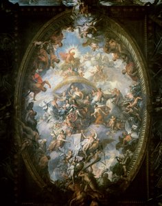 Ceiling of the Painted Hall by James Thornhill