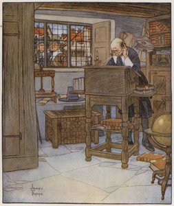 Illustration for The Compleat Angler by Izaak Walton by James Thorpe