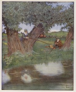 Illustration for The Compleat Angler by Izaak Walton