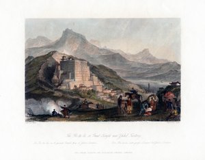 The Poo Ta La, or Great Temple near Zhehol, Tartary, China