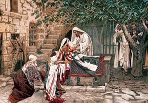 Christ Raising the Daughter of Jairus, Governor of the Synagogue, from the Dead