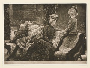 The Garden Bench by James Tissot