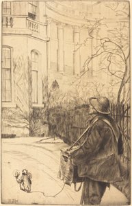 The Organ Grinder by James Tissot