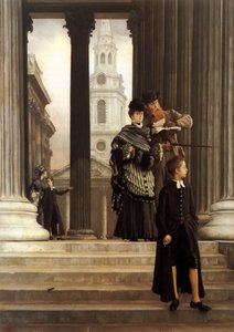 London Visitors by James Jacques Joseph Tissot