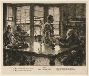 The Departure by James Tissot