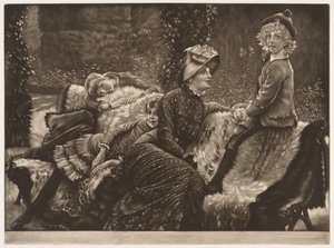 The Garden Bench by James Tissot