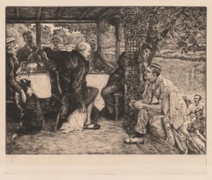 The Prodigal Son: The Fatted Calf by James Tissot
