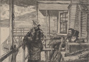 The Three Crows Inn, Gravesend, 1877