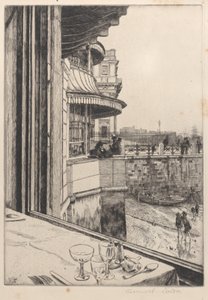 Trafalgar Tavern, Greenwich, 1878 by James Tissot