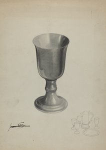 Pewter Chalice by James Vail