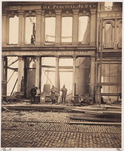 After the Boston Fire, Washington Street by James Wallace Black
