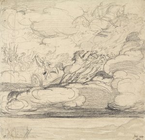 Elijah Casting off His Mantle by James Ward