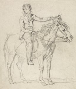 Lord Stanhope as a Boy Riding a Pony by James Ward
