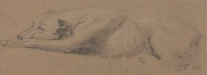 Study of a Sleeping Dog by James Ward