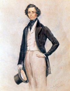 Portrait of Felix Mendelssohn Bartholdy by James Warren (after) Childe