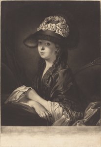 Lucinda, Miss Moore by James Watson after Pierre Etienne Falconet