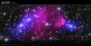 Bullet Cluster by James Webb Space Telescope (NASA)