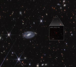 GRB 250314A Pull-out by James Webb Space Telescope (NASA)
