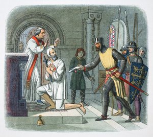 Hubert de Burgh Taken from Sanctuary at Boisars, France, 1232, 1864 by James William Edmund Doyle