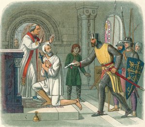 Hubert Taken from Sanctuary at Boisars by James William Edmund Doyle