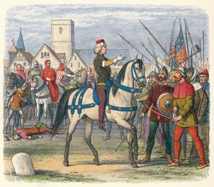 Richard assumes the command of the rebels by James William Edmund Doyle
