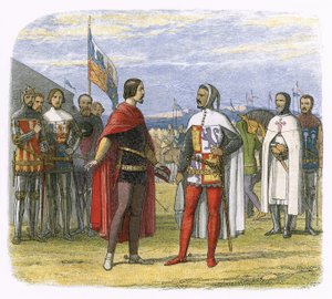The Prince Extorts an Amnesty from Pedro the Cruel