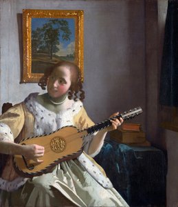 The Guitar Player by Johannes Vermeer