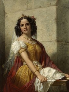 Salome with the Head of John the Baptist. Around 1861