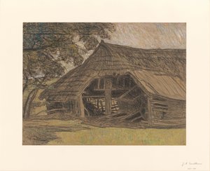 Dilapidated Barn by Jan Adam Zandleven