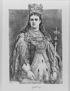 Queen Jadwiga of Poland, 19th Century by Jan Alojzy Matejko