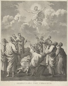 Ascension of Christ by Jan Anthonie Langendijk Dzn