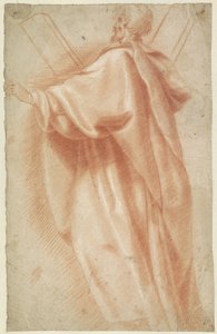 Standing Saint Andrew, Full Length, Facing Left by Jan Anton Garemyn