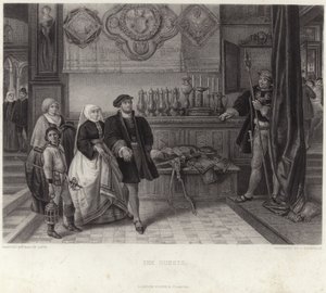 The Guests by Jan August Hendrik Leys