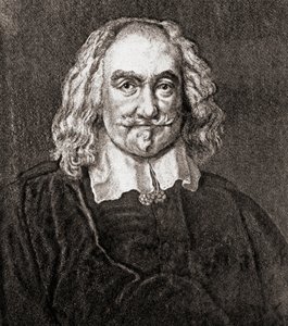 Thomas Hobbes of Malmesbury (engraving) by Jan Baptist (after) Jaspers