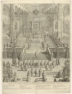 Inauguration of Emperor Charles VI as Count of Flanders in Ghent, 1717