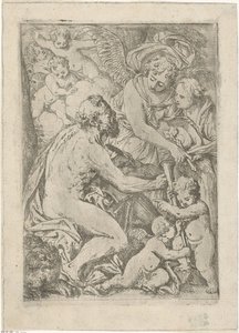 Saint Jerome by Jan Baptist Herregouts