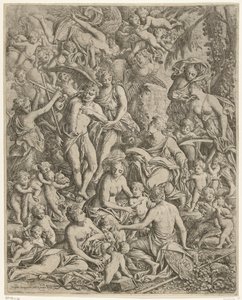 John the Evangelist and John the Baptist by Jan Baptist Herregouts