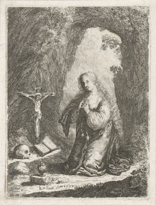 Penitent Mary Magdalene by Jan Barentsz. Muyckens