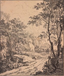 Italian Landscape, Between Ancona and Sinigaglia