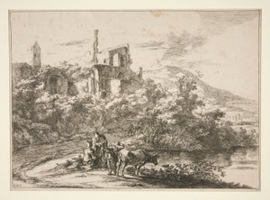 The Two Cows Near the River, Tivoli
