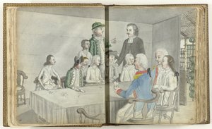 European Card Party in Ceylon