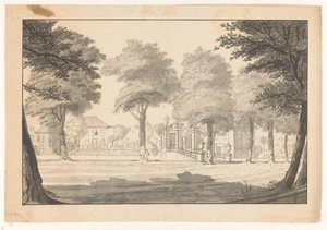 House on the Road to Rijswijk by Jan Brandes