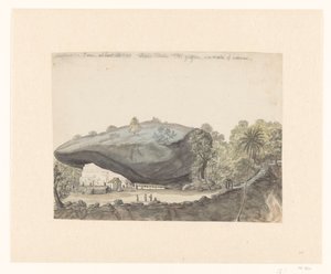 Islamic Rock Shrine of Kuragala in Ceylon by Jan Brandes