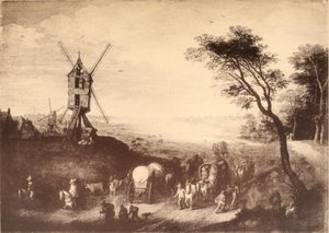 Landscape with Windmill