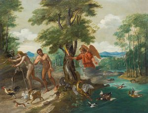 Adam and Eve in Paradise