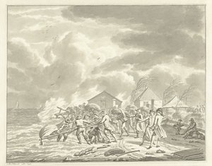 The Flooding of the Diemerzeedijk near Amsterdam, 1776